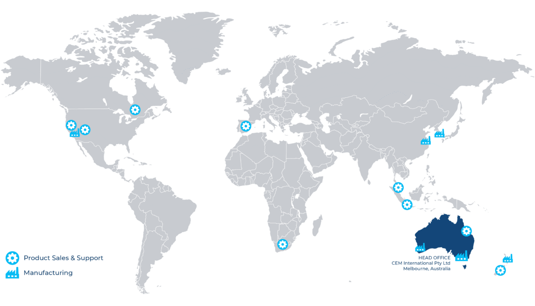 Cem Locations Map